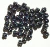 50 7mm Metallic Purple AB Saturn Beads